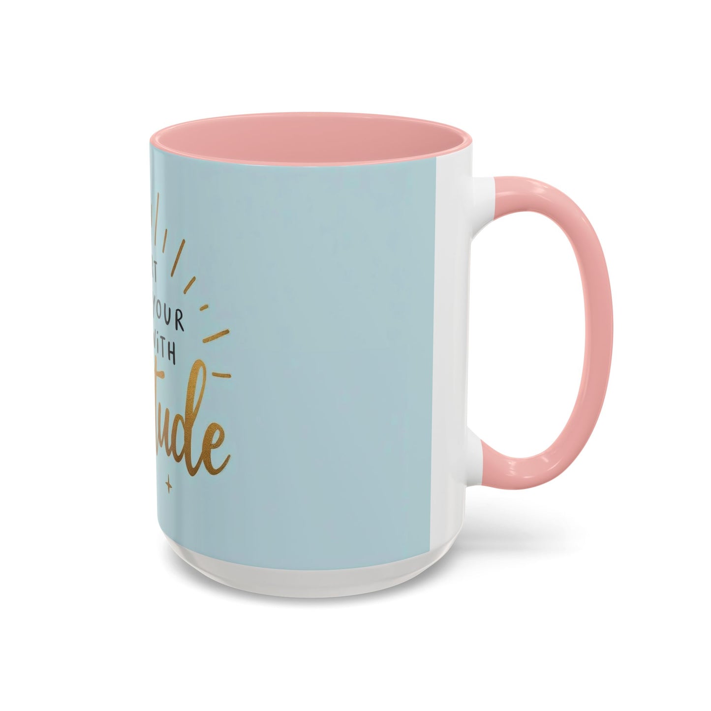 Gratitude Coffee Mug, Motivational Mug, Inspirational Gift, Morning Coffee Cup, Positive Quote Mug